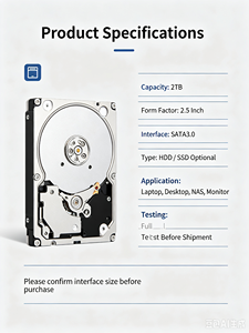 Hard Drive Internal SATA3.0 2.5 Inch, Bisa untuk HDD Mekanik dan SSD Solid State Drive untuk Laptop, NAS, dan Penyimpanan Monitoring - Product Image 3