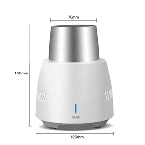Taşınabilir yaz anlık elektrikli içecek soğutma kupa bardak Mini masaüstü buzdolabı akıllı içecek soğutucu bardak - Product Image 3