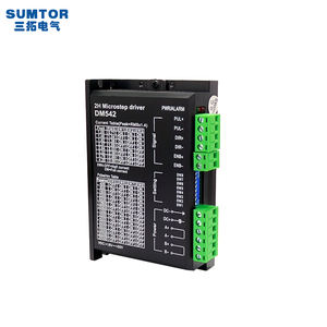 محرك خطوي مستعمل DM542 ثنائي الطور لمحركات Nema 23، يعمل بجهد 24~50 فولت تيار مستمر وتيار 4.5 أمبير. - Product Image 2