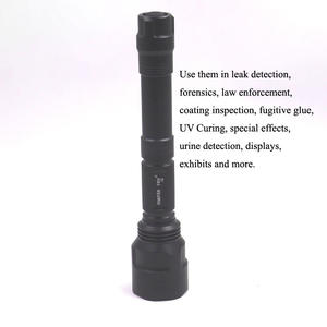 Linterna UV recargable C8 con 365nm LED Seoul Viosys 5W LED 18650 Detección de agente fluorescente <span class=keywords><strong>ultravioleta</strong></span> Batería alimentada - Product Image 4