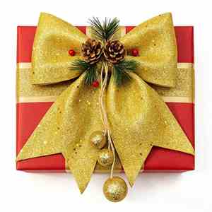 <b>Large</b> Luxury <b>Bow</b> Eco-Friendly Foam Glitter <b>Bows</b> Christmas Tree Hanging Ornaments Multi-Color Available Cross-Border - Product Image 2
