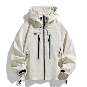 Izexx stile montano Trendy giacca da esterno con cappuccio riflettente da uomo <span class=keywords><strong>abbigliamento</strong></span> Casual in tela per escursioni in campeggio invernale - Product Image 6