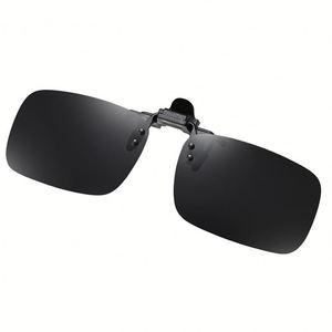 Gafas de Sol Polarizadas con Clip, Unisex, con Logotipo Personalizado, Protección UV400, Cuadradas, Venta al Por Mayor - Product Image 6