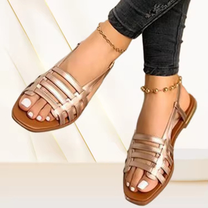 Nuevas Sandalias de Tacón para Mujer Roman, Ligeras, Suaves y Cómodas, a la Moda, que Aumentan la Altura, para Verano, Primavera, Otoño, Playa e Interiores - Product Image 1