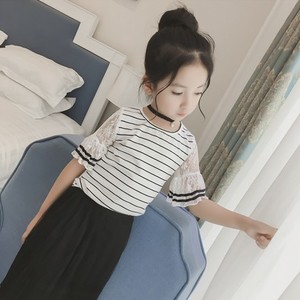Produits tendances, hauts décontractés pour filles, dernier design, été, avec manches à volants - Product Image 2