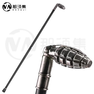 Bastón de Metal de Lujo de 93 cm, Bastón Decorativo de Aleación para Cosplay, Bastón de Caballero Antideslizante para Senderismo - Product Image 3
