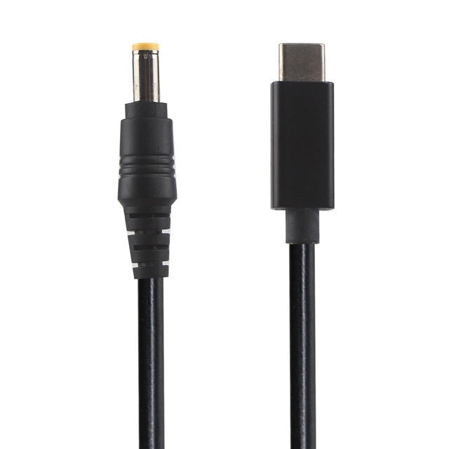 PD65W USB-C to DC 5.5*2.1mm Charger Cable 9V 12V 15 Volts 20V PD Power Cable Type c 15v Converter to Dc 5525