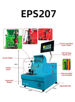 Banco de pruebas de inyectores Common Rail de alta presión mejorado EPS207D para probar y reparar varios inyectores solenoide y piezoeléctricos