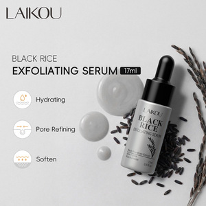 Suero Exfoliante de Arroz Negro Laikou con AHA, BHA y Niacinamida, Refina los Poros, Equilibra el Exceso de Grasa, Suero Facial - Product Image 2