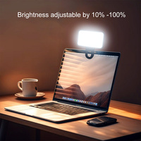 Lumière de Remplissage LED Rechargeable pour Selfie Live Streaming Téléphone Vidéo Flash Photographie Maquillage Flexible Téléphone Mobile Accessoire