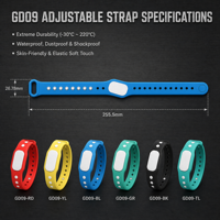 Bracelet RFID en silicone, contrôle d'accès NFC, puce NTAG213, impression de logo personnalisée, étanche, résistant aux intempéries, nouvelle arrivée
