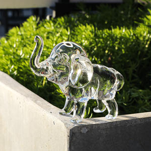 Figurine de boule porte-bonheur en cristal, ornement, statue, souvenir écologique, décoration d'intérieur, presse-papiers, cadeaux pour enfant - Product Image 4