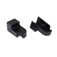 Pièces de caméra usinées CNC sur mesure, anodisées noires, en tôle d'aluminium Al6061, sablées, surfaces lisses en aluminium CNC