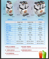Mesin Pembuat Slushy, Dispenser Jus Dingin, Dispenser Minuman Beku, Harga Mesin Slush