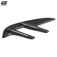Pour BMW M3 M4 G80 G82, garniture de garde-boue en fibre de carbone sèche style OE, autocollant de ventilation latérale, accessoires extérieurs automobiles