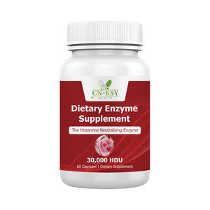 Capsule di Enzima Neutralizzante dell'Histamina con Vitamina C, Integratore di Catalasi per la Salute Digestiva degli Adulti - Product Image 1