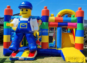 Château Gonflable avec Toboggan, <span class=keywords><strong>Parc</strong></span> Gonflable pour Enfants - Product Image 2