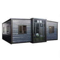 Vente directe fabricant – Maison conteneur modulaire préfabriquée de luxe extensible, appartement, atelier, chambre à coucher, structure en acier de 10 à 40 pieds