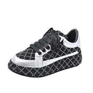 OEM <span class=keywords><strong>scarpe</strong></span> alla moda da <span class=keywords><strong>donna</strong></span> Multicolor con diamanti lucidi versatili taglie Extra grandi 35-42 - Product Image 6