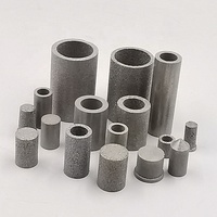 Microfiltre en acier inoxydable en gros, poudre métallique poreuse, tube, disque, plaque