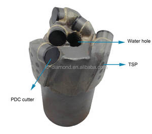 מקדח יהלום 76 מ\\\"מ <span class=keywords><strong>PDC</strong></span> ללא ליבה לקידוח סלע, בעל תקן ISO9001 לכריית פחם וקידוח בארות מים - Product Image 6