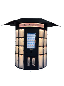 WEIMI 24/7 Distributeur automatique de fleurs en plein air Wi-Fi Fleurs fraîches coupées Coin/Cash/Card Système de paiement multiple pour les fleuristes - Product Image 2