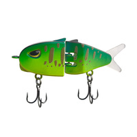 Leurre miniature multi-segments à coulée lente 6,5g/6,2cm, micro-leurre nageur oscillant, imitation pour Black Pit Bass, mandarin et tête de serpent