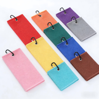 Serviette de sport en microfibre gaufrée ananas, design tendance, haute qualité, avec logo personnalisé, petite ou grande, avec crochet métallique