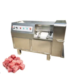 Frozen meat dicer cube cutting machine meat dicer cube cutting machine cut sliced meat cutting machine for cubes