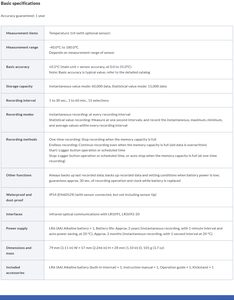Hioki LR5011 미니 단일 채널 온도 데이터 로거 전자 전원 220V 전압 1 년 보증 - Product Image 2
