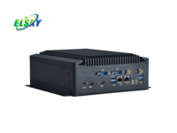 PC industriel sans ventilateur QM8900-I7 9750H NVMe Mini ordinateur double pour 4K 6*COM RS232/485 DDR4 64G RAM Automatisation Intel Windows