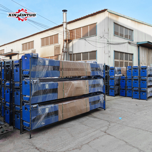 Xinjintuo CE pengangkat kerekan mobil dua titik pengangkat hidrolik kolom ganda gantry auto lantai bening 2 tiang untuk stasiun layanan - Product Image 5