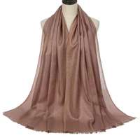 Yiwu fonte da fábrica de alta qualidade bonita glitter lenço muçulmano hijab hijab muçulmano moda
