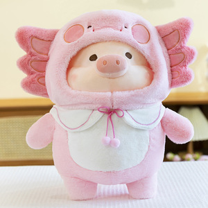 Lindo Peluche de Cerdo, Muñeco de Cerdo de Dibujos Animados, Regalo de Cumpleaños, Animal de Peluche, Lindos Juguetes de Cerdo Lulu de Dibujos Animados, Fabricación con Relleno de Algodón PP - Product Image 2