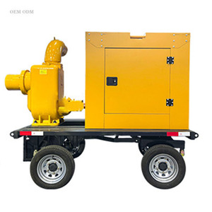 Camion-pompe à moteur diesel haute performance pour l'approvisionnement en eau urbain, débit 120-1200m/h, hauteur de refoulement 15-40m, OEM YDBZ250-500-20 - Product Image 4