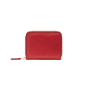 <span class=keywords><strong>Portafoglio</strong></span> da <span class=keywords><strong>Donna</strong></span> in Vera <span class=keywords><strong>Pelle</strong></span> Saffiano con Logo Personalizzato, Protezione RFID, Cerniera Corta in Nylon, Porta Carte di Credito e Contanti - Product Image 5