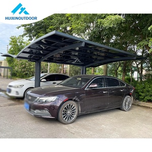 Cochera de dos modelos de metal con <span class=keywords><strong>techo</strong></span> de aluminio, parasol para coche de invierno, cochera de <span class=keywords><strong>techo</strong></span> de <span class=keywords><strong>policarbonato</strong></span> - Product Image 5