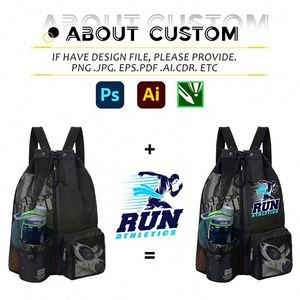 Wholesale Custom <b>Bags</b> With Logo Oxford Waterproof Drawstring Backpack Multi-Pocket Sports <b>Draw</b> <b>String</b> <b>Bag</b> for Man - Product Image 3