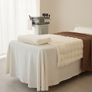 Set di lenzuola per lettino da massaggio copri letto di bellezza 4 Set Set di lenzuola per massaggi per salone di bellezza - Product Image 4