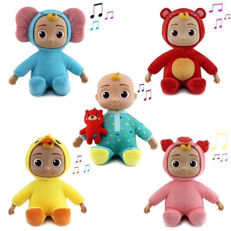 Music Talking Toys Bedtime Toys JJ Doll Cute Soft Plush Toy Doll Jojo Doll For Children