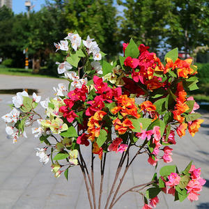 YOPIN-913 Gros <span class=keywords><strong>Arbre</strong></span> Fleur Artificielle Bougainvilliers <span class=keywords><strong>Fleurs</strong></span> Pour la Décoration Extérieure - Product Image 2