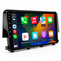 Pour Honda Civic 2016, autoradio, lecteur DVD, écran Android Auto, Bluetooth, GPS, navigation, écran tactile, récepteur multimédia, affichage USB