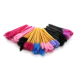 Wholesale High Quality Mascara Wands Disposable, Eco-friendly Mascara Brush, Private Label Eyelash Extension Cleaning Brush