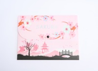 Fábrica profesional portátil A4 multicapa escuela estudiantes suministros alta calidad Sakura bolsa de almacenamiento