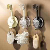 Support de Douche Universel Sans Perçage, Support Mural Réglable pour Douchette, Fixation Murale Invisible pour Salle de Bain