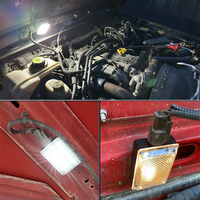 1 Stück LED Under Hood Courtesy Light für Dodge Ram 1500 2500 3500 Ladegerät Dakota Durango Intrepid Jeep Grand Cherokee Wrangler