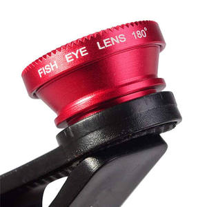 Lente 3 en 1 para Teléfono Móvil, Gran Angular, Macro y <span class=keywords><strong>Ojo</strong></span> de <span class=keywords><strong>Pez</strong></span>, Kit de Lentes para Cámara, Micro <span class=keywords><strong>iPhone</strong></span>, Samsung - Product Image 2