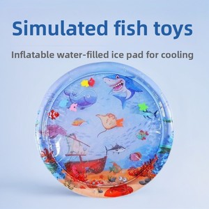 Colchoneta Inflable <span class=keywords><strong>de</strong></span> Agua Fría para Mascotas Yue, Diseño <span class=keywords><strong>de</strong></span> Dibujos Animados para Perros y Gatos, Colchoneta <span class=keywords><strong>de</strong></span> Verano Refrescante y Antideslizante para Mascotas - Product Image 3