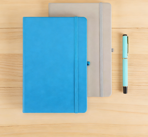 Carnet de notes/agenda A5 A6 à grille pointillée et lignée 2026 avec élastique et couverture rigide - Product Image 2
