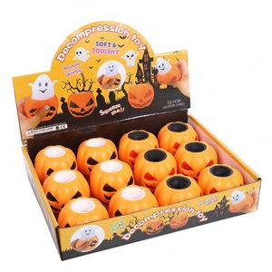 Juguete Antiestrés de Calabaza de Halloween, Juguete Blandito de Fantasma Pop-up, Juguete Sensorial Suave para Apretar, Regalo Novedoso para Fiestas Infantiles, Venta al por Mayor - Product Image 5